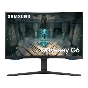 قیمت و خرید مانیتور خمیده گیمینگ 32 اینچ سامسونگ Odyssey G65B LS32BG650EM | لیون کامپیوتر