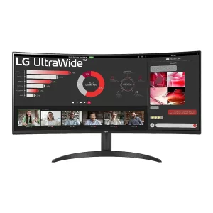 قیمت و خرید مانیتور خمیده 34 اینچ ال جی UltraWide 34WR50QC-B | لیون کامپیوتر