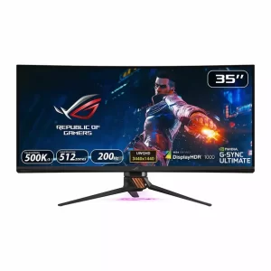 قیمت و خرید مانیتور گیمینگ 35 اینچ خمیده ایسوس ROG SWIFT PG35VQ | لیون کامپیوتر