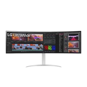 قیمت و خرید مانیتور خمیده 49 اینچ ال جی UltraWide 49WQ95C-W | لیون کامپیوتر