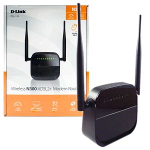 خرید مودم روتر ADSL2 Plus دی-لینک D-LINK DSL-124 New