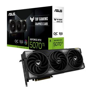 خرید کارت گرافیک ASUS TUF Gaming GeForce RTX 5070 Ti 16GB GDDR7 OC Edition با بهترین قیمت
