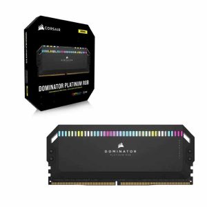 خرید رم کورسیر Corsair DOMINATOR PLATINUM RGB 64GB (2x32GB) 5200MHz DDR5 CL40 با بهترین قیمت