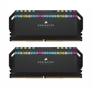 خرید رم Corsair Dominator Platinum RGB DDR5 64GB Dual 5600MHz CL40 Black با بهترین قیمت