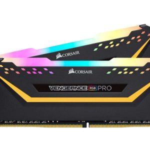 خرید رم دسکتاپ DDR4 کورسیر 3200MHz Corsair VENGEANCE RGB PRO TUF Gaming Edition ظرفیت 2×8 گیگابایت با بهترین قیمت