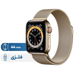 ساعت هوشمند اپل مدل Milanese Loop 44mm دارای قابلیت های صفحه نمایش لمسی بند فلز