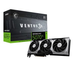 خرید کارت گرافیک MSI GeForce RTX 5070 Ti 16G VENTUS 3X OC با بهترین قیمت
