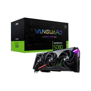 خرید کارت گرافیک MSI RTX 5080 16G Vanguard SOC Launch Edition با بهترین قیمت