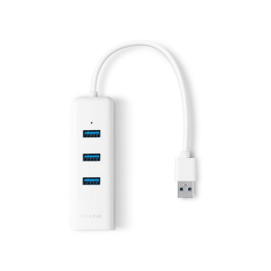 هاب USB 3.0 سه پورت و کارت شبکه تی پی-لینک مدل UE330 - فروشگاه اینترنتی ژوپیتل