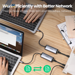 کابل تبدیل USB-C به شبکه یوگرین CM275 مدل 70446