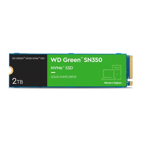 قیمت و خرید اس اس دی وسترن دیجیتال WD Green SN350 M.2 2280 NVMe 2TB | لیون کامپیوتر